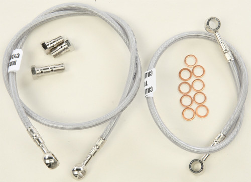 GBRAKES FK003D879OEM 2 LINE FRONT BRAKE LINE KIT