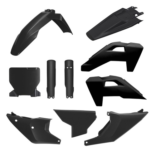 POLISPORT 91644 FULL PLASTIC KIT BLACK