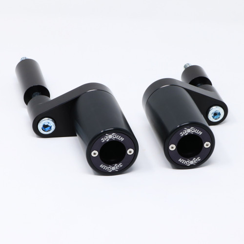 SHOGUN 715-4169 PA2 FRAME SLIDERS NO CUT BLACK KAW
