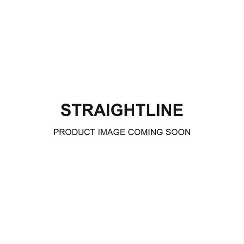 STRAIGHTLINE 182-123-WHITE HIDE 'N' GO REAR BUMP BLACK/WHITE POL