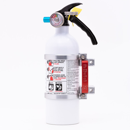 AXIA MODFMK-C QUICK RELEASE MOUNT SILVER W/2 LB. KIDDE EXTINGUISHER