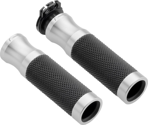 RIZOMA GR205A GRIPS SPORT 22MM SILVER