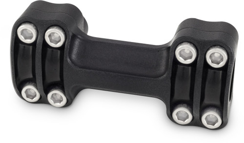 BURLY BRAND B12-8013TB REAPER 1-1/2" RISERS 1" BAR ONE PIECE - TEXTURE BLACK