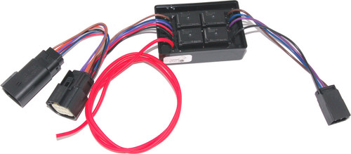 NAMZ CUSTOM CYCLE NTIC-02 TRAILER ISOLATOR 5-4 ALL CVO TOURING 09-10