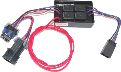 NAMZ CUSTOM CYCLE NTIC-IND-01 TRAILER ISOLATOR 5-4 MODULE INDIAN TOURING 14-UP