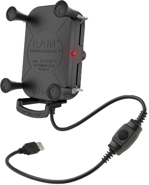 RAM RAM-HOL-UN12WB-1 WIRELESS CHARGING HOLDER TOUGH CHARGE X-GRIP