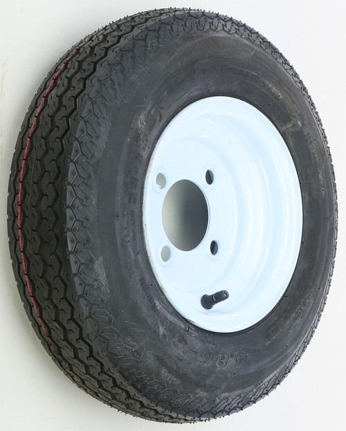 AWC TA2283740-70B480C TRAILER TIRE AND WHEEL ASSEMBLY WHITE