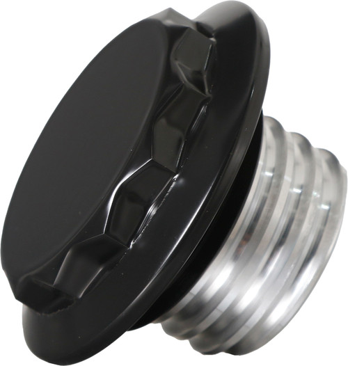 HOFMANN DESIGNS HDB-1002B H/D BILLET 12 POINT NON-VENTED BLACK FUEL CAP