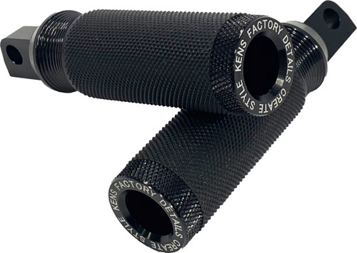 KENS FACTORY KFP-05 NL FOOT PEGS STD HD CLEVIS (EX M8 SOFTAIL)