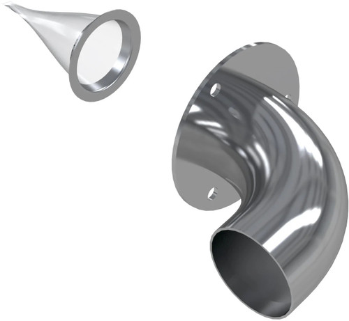 MBRP T14605 BOLT-ON 2" TIP ASSEMBLY CHROME