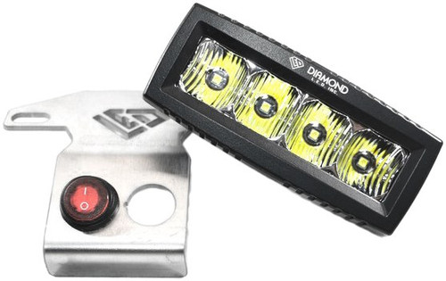 DIAMOND LED UDBK1 MOTORCYCLE LIGHT BAR W/BATTERY UNIVERSAL