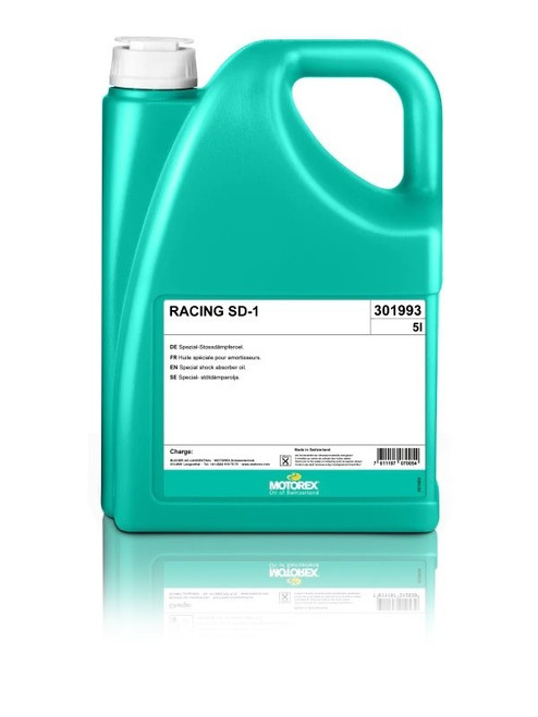 MOTOREX 301994 RACING SD-1 SHOCK OIL 5L (4/CASE SOLD EA)