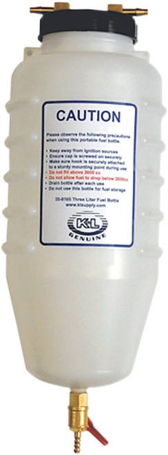 K&L Supply Fuel Injected Rated Fuel Bottle - 3 Liters [358165]