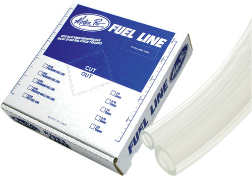 MOTION PRO Premium Fuel Line - Clear - 1/8" - 25' [120079]
