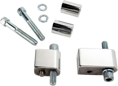 Pingel Floorboard Extender Kit - Driver - FLH/FLT '09-'20 [62149]