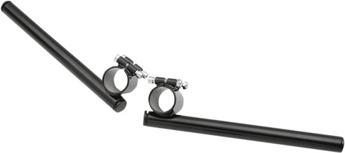 EMGO 1" Clip-On Handlebar - 39 mm - Dimpled - Black [0793138]