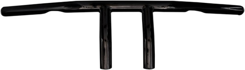 EMGO 1" T-Bar Handlebar - 4" - Dimpled - Black [0793420B]