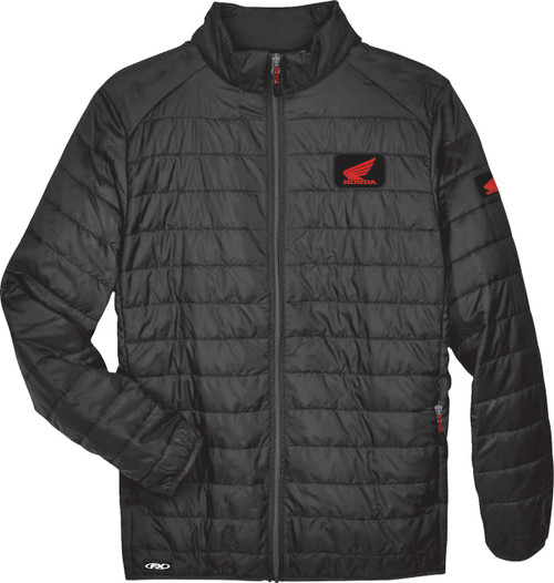 FACTORY EFFEX Honda Puffer Jacket - Black - 2XL [2885318]