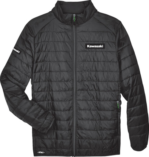 FACTORY EFFEX Kawasaki Puffer Jacket - Black - 2XL [2885118]