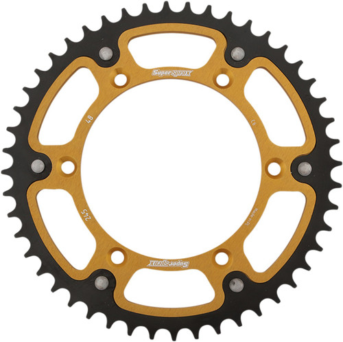 SUPERSPROX Stealth Rear Sprocket - 48 Tooth - Gold - Yamaha [RST24548GLD]