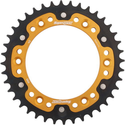 SUPERSPROX Stealth Rear Sprocket - 40 Tooth - Gold - Husaberg/Husqvarna/KTM [RST99040GLD]