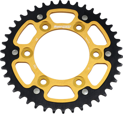 SUPERSPROX Stealth Rear Sprocket - 42 Tooth - Gold - Ducati [RST73542GLD]