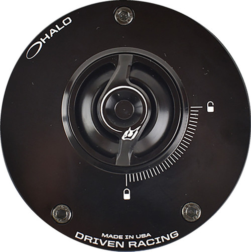DRIVEN RACING Fuel Cap Base - Black - Suzuki [DHFCBSU02]