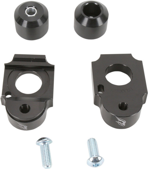 DRIVEN RACING Axle Block Sliders - Suzuki - Black [DRAX102BK]