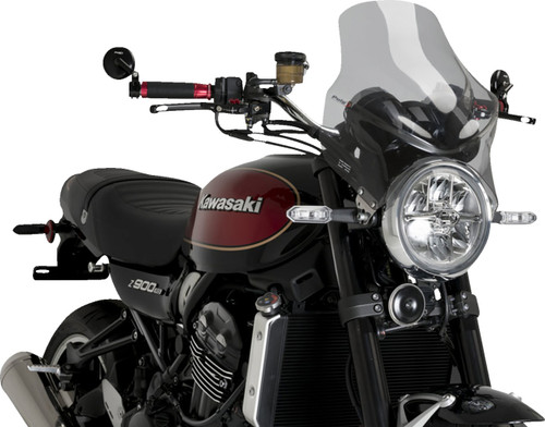 PUIG HI-TECH PARTS Top Windshield - Smoke - Z900RS [21352H]