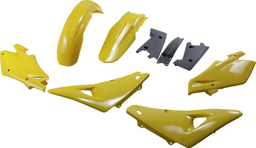 UFO Body Kit - OEM Yellow/Gray - Husqvarna - CR '05 [HUKIT601@999]