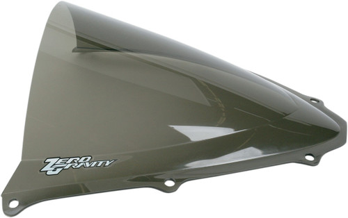 ZERO GRAVITY Double Bubble Windscreen - Smoke - GSXR 6/750 [1611002]
