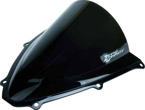 ZERO GRAVITY Double Bubble Windscreen - Dark Smoke - GSXR 6/750 [1611019]