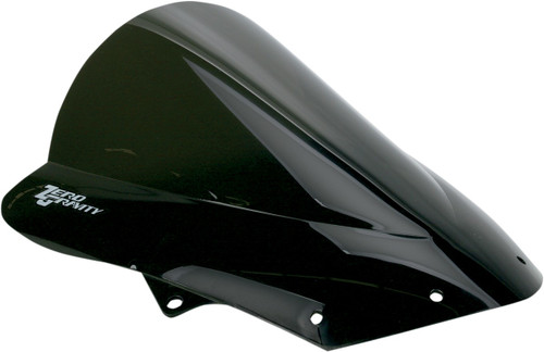 ZERO GRAVITY Double Bubble Windscreen - Dark Smoke - ZX-10R [1626219]