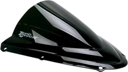 ZERO GRAVITY Double Bubble Windscreen - Dark Smoke - GSXR 6/750 [1611219]