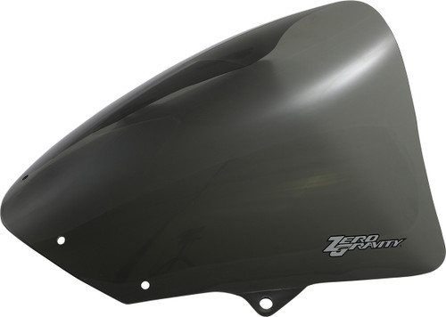 ZERO GRAVITY Corsa Windscreen - Smoke - '08-'18 Kawasaki [2426202]