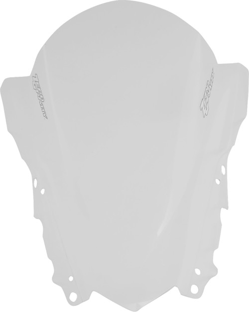 ZERO GRAVITY Double Bubble Windscreen - Clear - YZF-R3 [1655301]