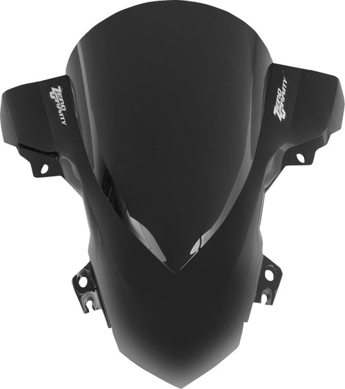ZERO GRAVITY Double Bubble Windscreen - Dark Smoke - S1000RR [1681119]