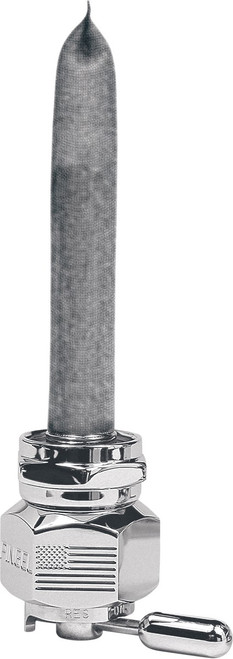 Pingel Hex Fuel Valve - Flag Chrome - 22 mm [6311CHL]