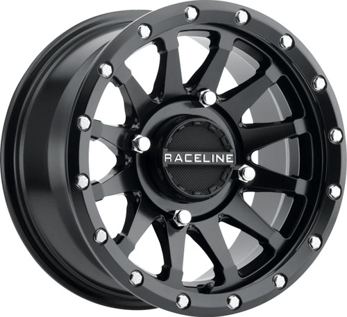 RACELINE WHEELS Wheel - Trophy - Simulated Beadlock - Front/Rear - Black - 14x7 - 4/137 - 6+1 (+38 mm) [A95B47037+38]