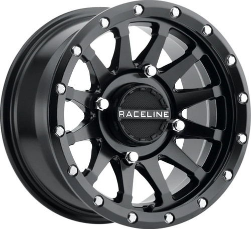 RACELINE WHEELS Wheel - Trophy - Simulated Beadlock - Front/Rear - Black - 14x7 - 4/156 - 6+1 (+38 mm) [A95B47056+38]