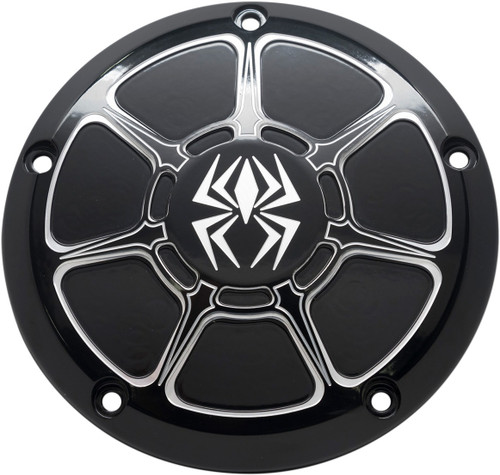 Open Box REKLUSE RMS-0515002 Derby Cover - Wrinkle Black Sportster