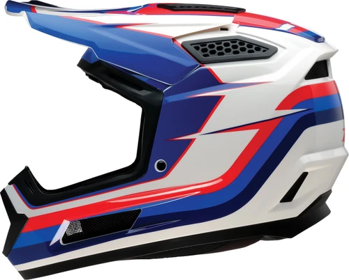 Z1R Dirt Maxx Helmet - Vortex - Red/White/Blue - XS [0110-9721]