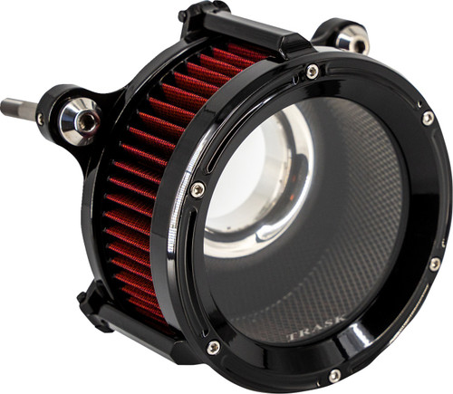 Open Box Trask Tm-1023Gbk Gloss Black Assault Series Air Cleaner Window M8 17-24