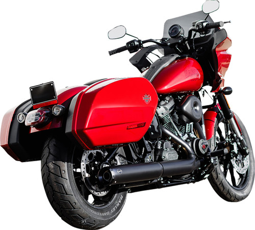 Open Box S&S CYCLE 550-1159 Grand National Slip-On Muffler - 50 State - 4" Black - M8 Softail - 50 State 4" Black M8 Softail