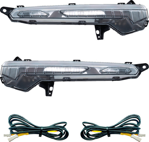 Open Box RAVEK 65-2019L Signature Lights Turn Signal Upgrade - Signature Can-Am Defender HD11