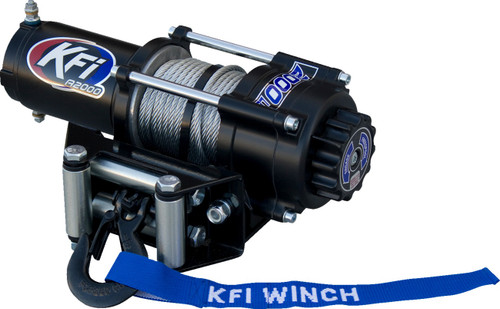 Open Box KFI Products A2000 ATV Winch - 2000 lb - 49' Steel Cable [A2000]
