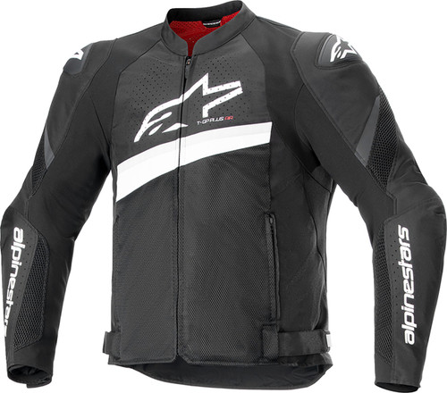 Open Box ALPINESTARS 3300624-12-M T-GP Plus R v4 Airflow Jacket - Black/White Medium