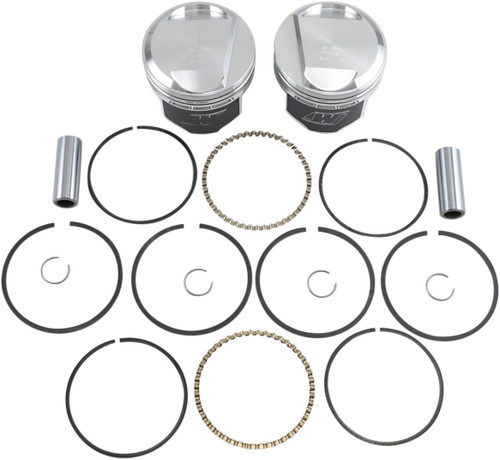 Open Box Wiseco Piston Kit - +0.010" - Evolution Big Twin 1340 cc [K1666]