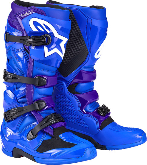 Open Box ALPINESTARS 2012025-70-10 Tech 7 Boots - Blue US 10 / EU 44.5