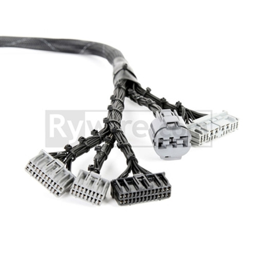 Rywire Honda B-Series OBD1 Tuck Budget Eng Harness w/OBD1 Dist/Inj/Alt/92-95 ECU Plugs (Adapter Req) - RY-B1-BASE